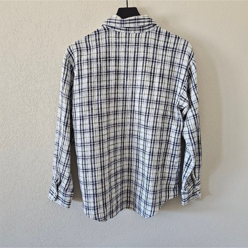 Abercrombie And Fitch Oversized Plaid Shacket - image 5